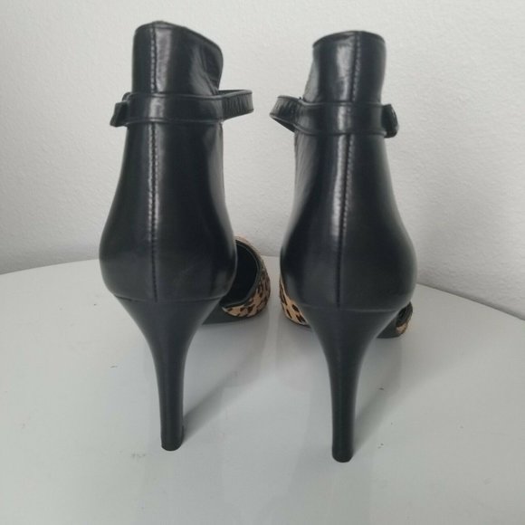 Franco Sarto Dandy Calf Hair D’Orsay Leopard pumps - Picture 3 of 8